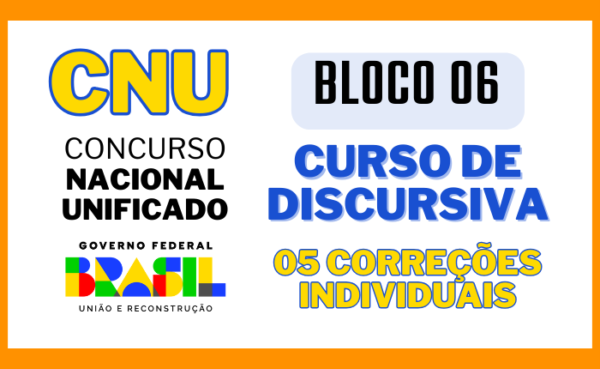 CNU - Bloco 06 | Curso de Discursiva*