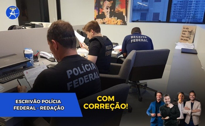 Curso de Discursivas (com correção) para Escrivão da Polícia Federal (Redação)